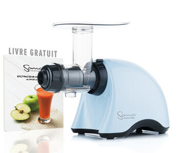 Sana Juicer EUJ-707 Bleu dragée + recipe book